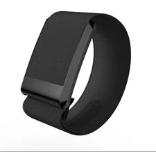 New Whoop 5.0/MG Coreknit Black Band With Black Trim/Clasp/Hook