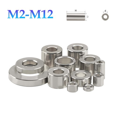 #ad M2 M3 M4 M5 M6 M8 M10 M12 Stainless Steel Spacers Standoffs Round Thick Washers $52.98