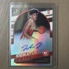 Jalen Johnson 2021-22 Donruss Signature Series Rookie Auto #SS-JJN Hawks