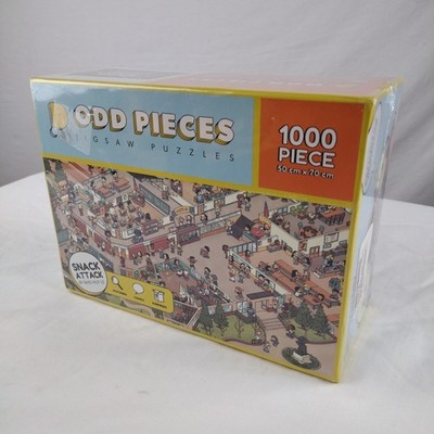 八丈3番　CHASE&Bite Puzzle PZ-511MS Odd Pieces Mystery Jigsaw Puzzle Snack Attack Nho Huy Le 1000