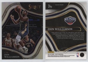 2021-22 Panini Select Courtside Silver Prizm Zion Williamson #295