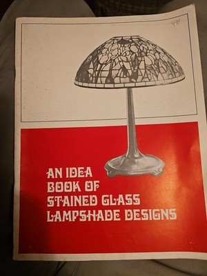 An Idea Book Of Stained Glass Lampshade Designs By James Hepburn 1972