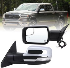 Left Driver Side Mirror Fits 2019 2020 2021 2022 2023 2024 2025 Ram 1500 With...