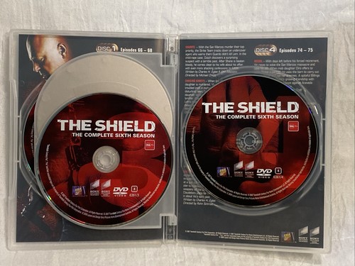 The Shield Season 6 DVDs - PreLoved - Good Condition - 4 Discs - FREE POST - Picture 5 of 13
