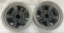 Vintage Torque Thrust Style Wheels 15x6 Pair Ford Mopar Amc Hot Rat Rod J20459