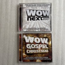 WOW Gospel Christmas 2013 + Next 2007 CD LOT NEW SEALED Case Wear