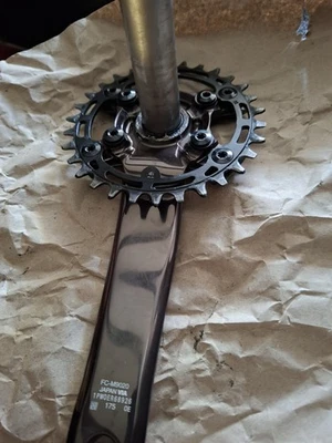 Shimano XTR Kurbelarm Rechte Seite mit Kettenblatt 30 Zähne FC-M9020 175mm-Gebr. - Bild 1 von 4