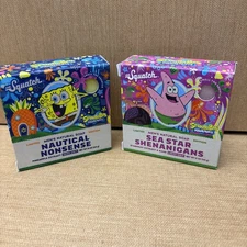 Dr Squatch Limited Edition SPONGEBOB SQUAREPANTS & PATRICK Natural Soap Bars 2pc