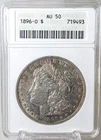 1896-O $1 ANACS AU 50