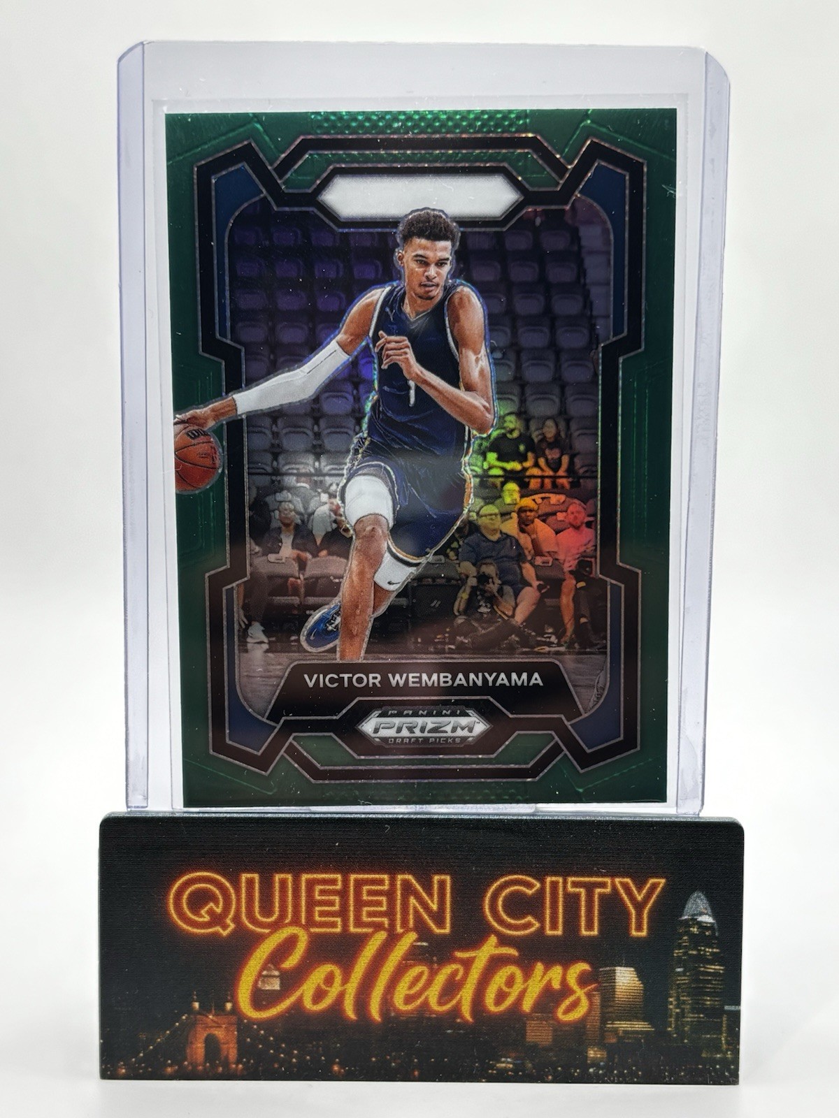 2024-25 Panini Prizm Draft Picks - Victor Wembanyama #99 Green Prizm