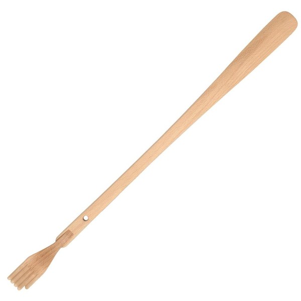 Bartl Schuhanzieher Mit RüCkenkratzer 58Cm Lang Holz SchuhlöFfel Und Kratzhand-image