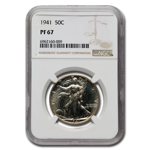 1941 Walking Liberty Half Dollar PF-67 NGC