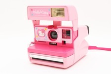 Read  Almost MINT w/case Hello Kitty Polaroid 600 Instant Film Camera From JAPAN