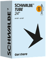 "Fahrradschlauch Schwalbe DV10 24\" 40/62-507 - 40Mm Ventil"