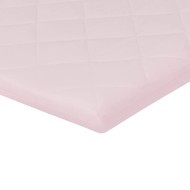 EVERYDAY KIDS Quilted Pack N' Play Playard Sheet - Pink