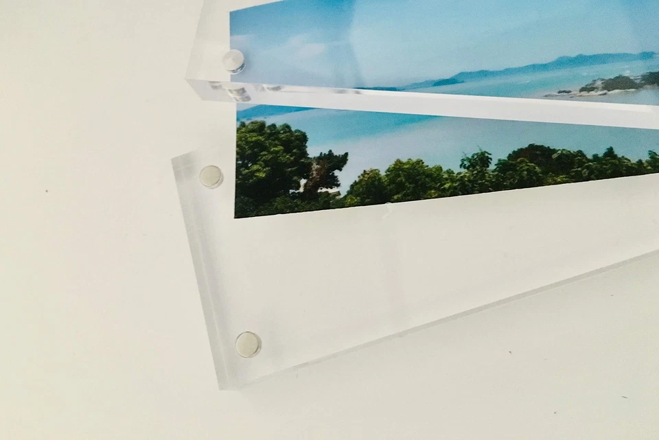 Marco de acrílico de licencia comercial para escritorio/mesa de certificado de licencia comercial 4x9... Foto 3 de 4