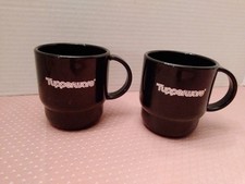 Vintage Tupperware Stackable Coffee Mug Cup B...
