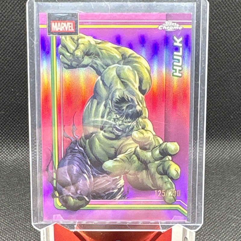 Topps Chrome 2026 Marvel Hulk Purple Refractor # /250