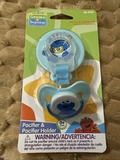 Lot Of Four New Blue Baby Items 2 Cups: Pacifier/snack Holder/fresh Food Feeder