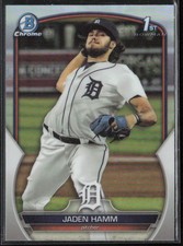 2023 Bowman Draft Jaden Hamm Chrome Refractor
