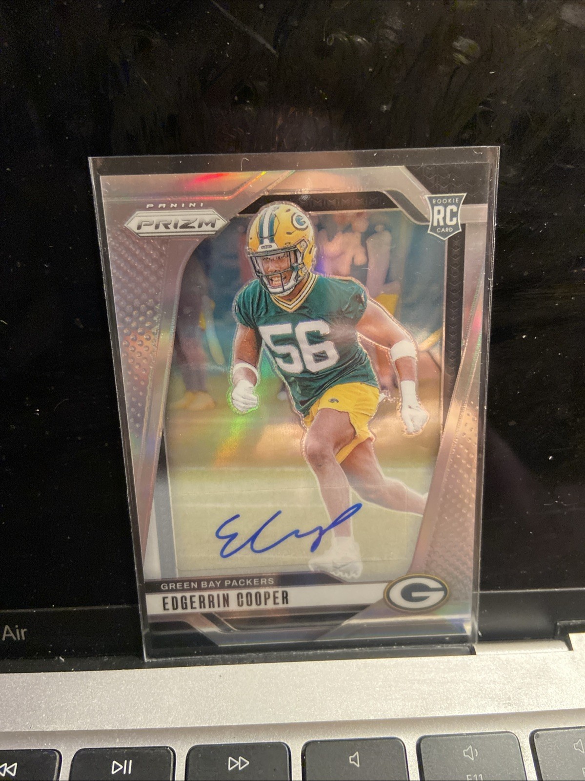 2024 Panini Prizm - Rookies Edgerrin Cooper #331 Silver Prizm Autographs AU, RC