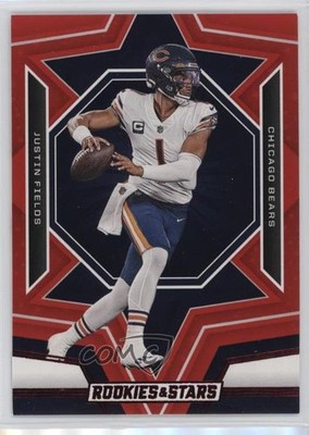 2023 Panini Rookies & Stars Red Justin Fields #18 0nr3