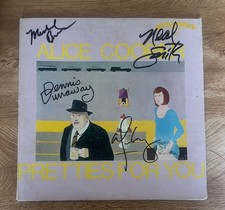 * ALICE COOPER BAND * signed vinyl album * PRETTIES FOR YOU * COA *