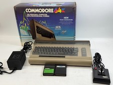 Commodore 64 Computer w/ Joystick, Simons Bas...