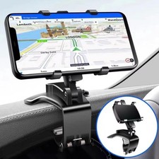 360  Car Phone Mount Holder Clip Universal For Cell Phone iPhone 17 16 Pro Max