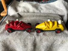 GILBERT SLOT CARS AMERICAN FLYER AUTO-RAMA FLYER KART BOTH RUN 