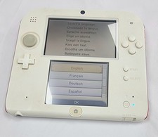 Nintendo 2DS White & Red Handheld System