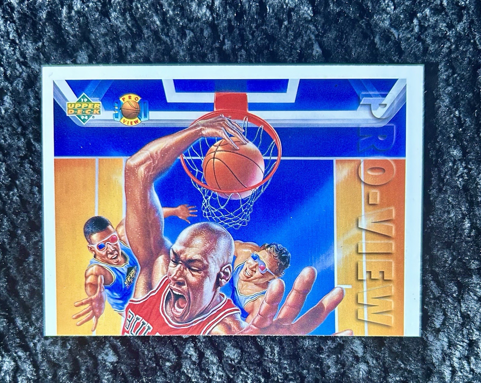 Michael Jordan 1993-94 Upper Deck Pro View #109 Chicago Bulls