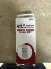 387LM Liftmaster Chamberlain UNIVERSAL Keyless Entry KLIK2U Clicker compatible