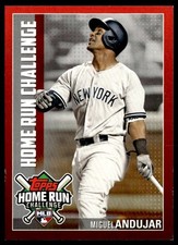 2019 Topps #HRC-33 Miguel Andujar Home Run Challenge Codes