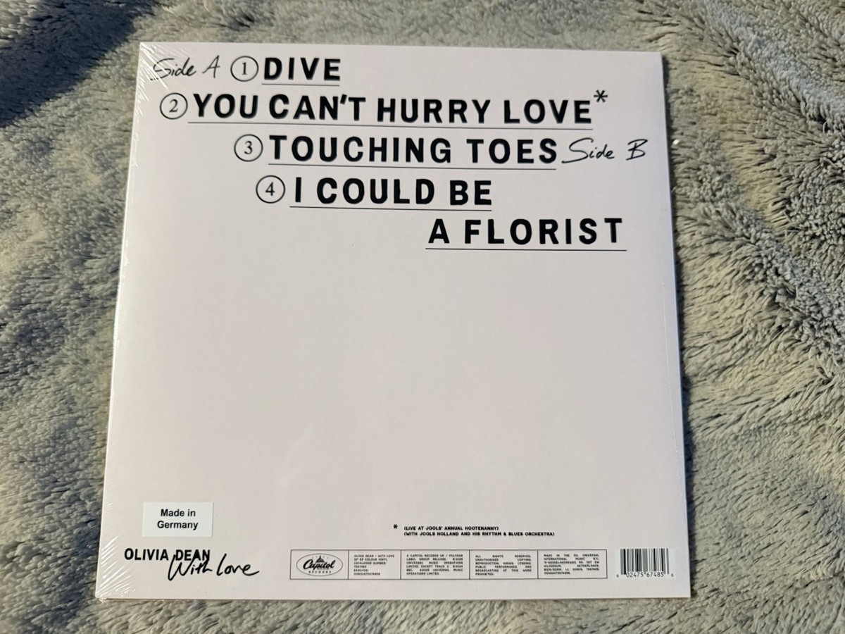 OLIVIA DEAN With Love Record Store Day RSD 2025 10” MAGENTA
