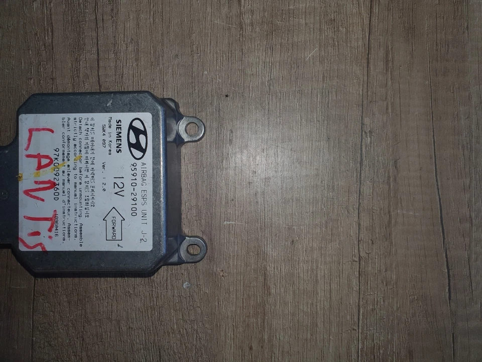 Centralina airbag station wagon Hyundai Lantra II J2 RD Wagon 95910-29100 9591029100 - Immagine 2 di 4