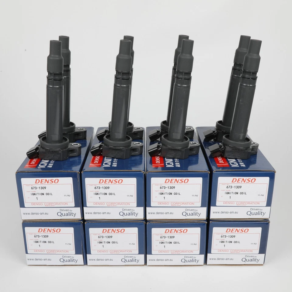 90919-02250 8X New Ignition Coils Denso for Camry 3.5L IS350 Toyota 07-16 - Image 3 of 4