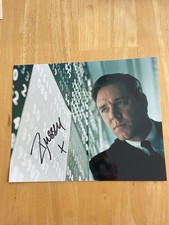 RUSSELL CROWE BEAUTIFUL MIND AUTOGRAPH PICTURE WITH COA