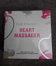 Pure Romance Heart Massager Reusable Heat Pack Heart Shaped New Sealed