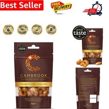 Caramelised Cashews, 80g Bag