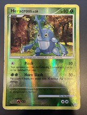 Heracross 28/130 Diamond and Pearl Reverse Holo HP on eBay