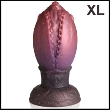 Silicone Fantasy Dildo Size XL Dragon Hatch Egg Powerful Suction Creature Cocks