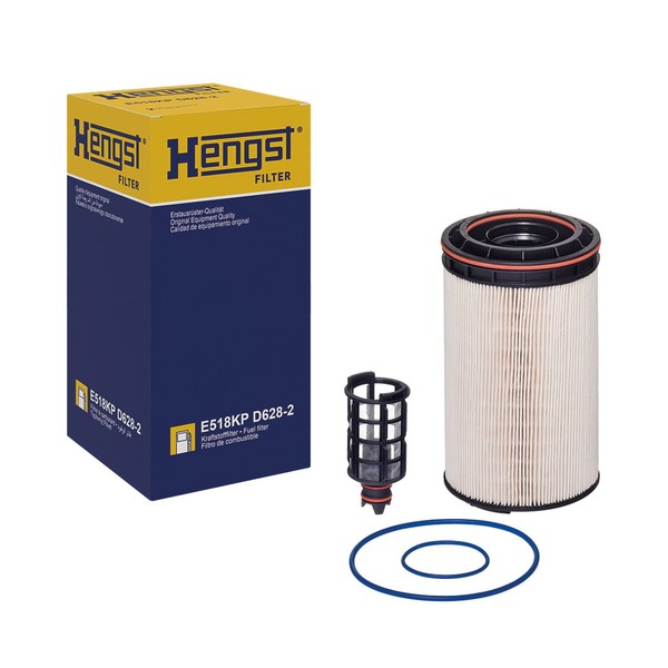 Kraftstofffilter-Einsatz 225 Mm Hengst Filter FüR U.A. MERCEDES-BENZ Arocs-image