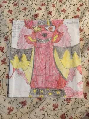 Five Nights At Freddy s Security Breach Glamrock Foxy Fan Drawing