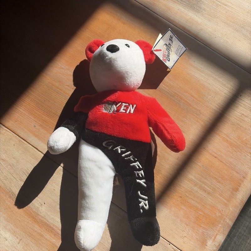 Ken Griffin Jr Salvinos Bammers Beanie Bear Collectable Stuffed Toy with tags