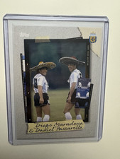 2025 TOPPS FOCUS ARGENTINA DIEGO MARADONA PASSARELLA SNAPSHOTS #3