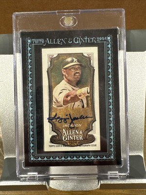 2024 Topps Allen & Ginger Reggie Jackson On card Auto Mini 02/25