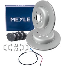 MEYLE Bremsscheiben 330mm Beläge WAKO Satz Hinten für BMW 5 G31 6 G32