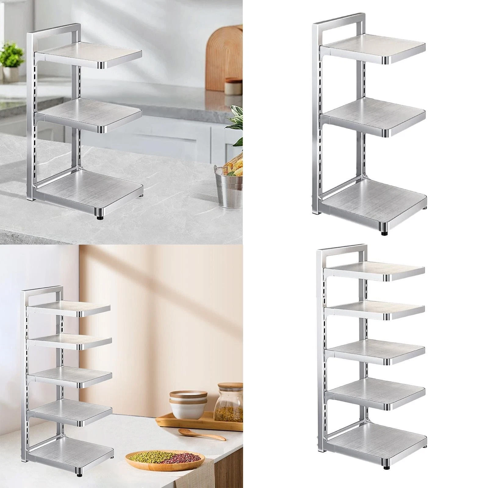Pot Pan Rack Standing Pot Rack Kitchen Organization Storage Pots and Pans