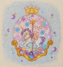 Cross Stitch "Roundabout" Tapestry Embroidery Kit